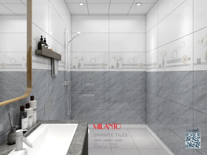 Bộ gạch ốp tường M4884 – M4885D – M4886 - Ảnh 4